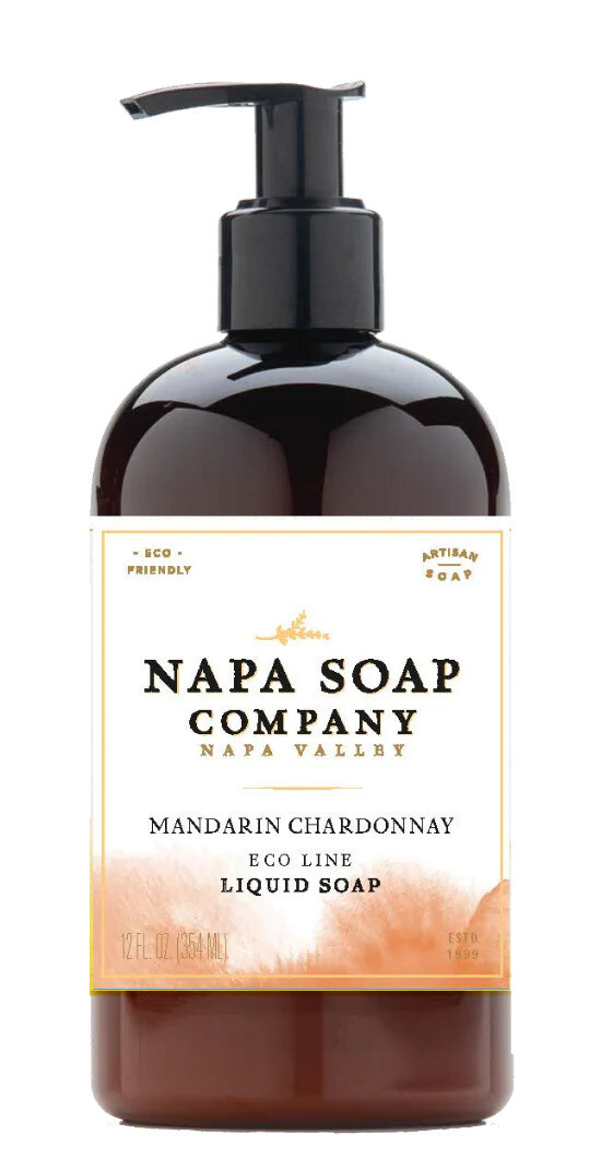 Napa Soap Company Mandarin Chardonnay Liquid Soap
