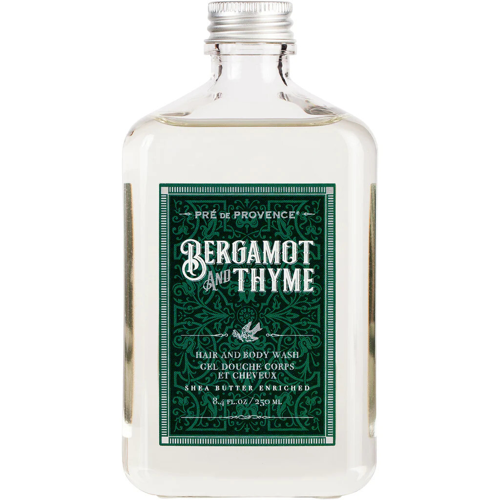 Pre de Provence Bergamot and Thyme Hair and Body Wash