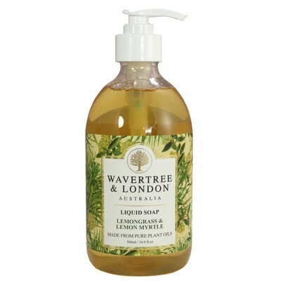 Wavertree & London Lemongrass & Lemon Myrtle Liquid Soap