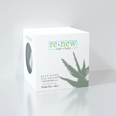 renew bath &amp; body White Tea &amp; Aloe Bath Bomb