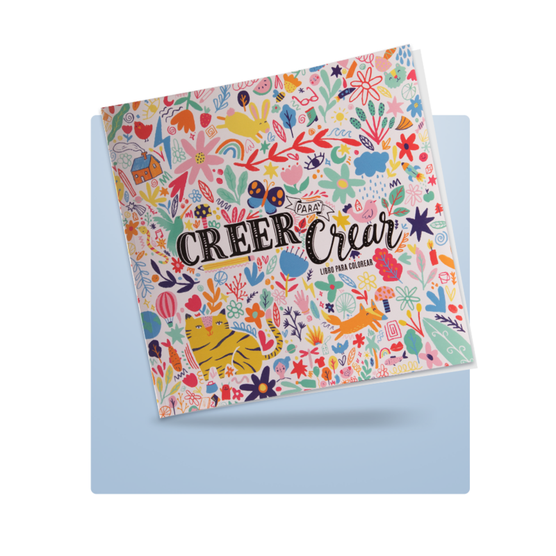 Libro para colorear Creer &amp; Crear.