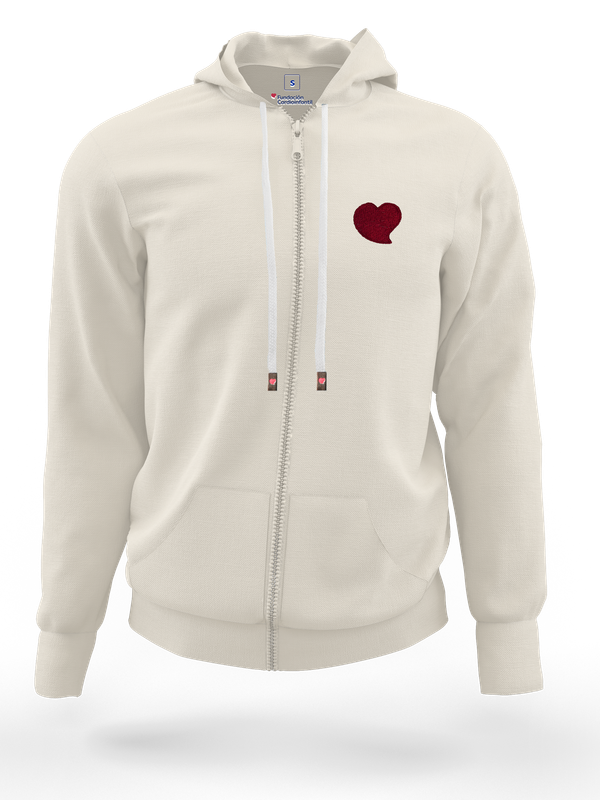 Hoodie Abierto Unisex o Dama