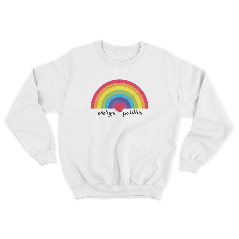 Hoodie arcoiris corazón cardio adulto