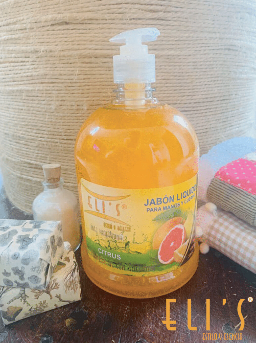 JABÓN LIQUIDO MANOS Y CUERPO 1000 ml X 12 unds