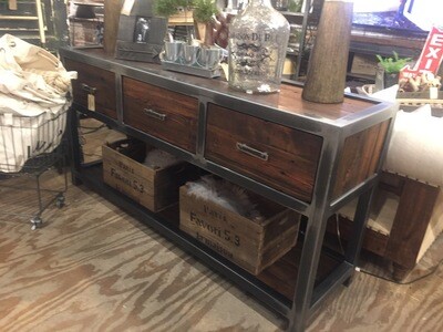 3 Drawer Entry Sofa Table