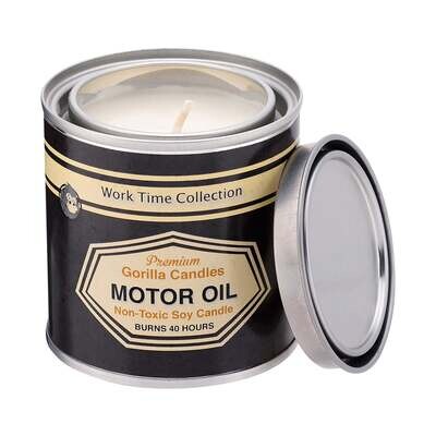 Motor Oil Scented Candle
