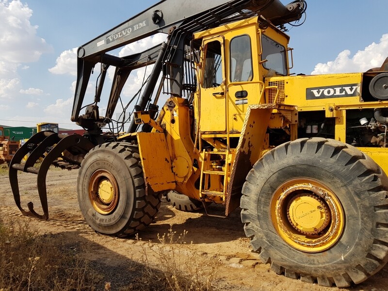 Pala cargadora forestal maderera VOLVO L160 HL