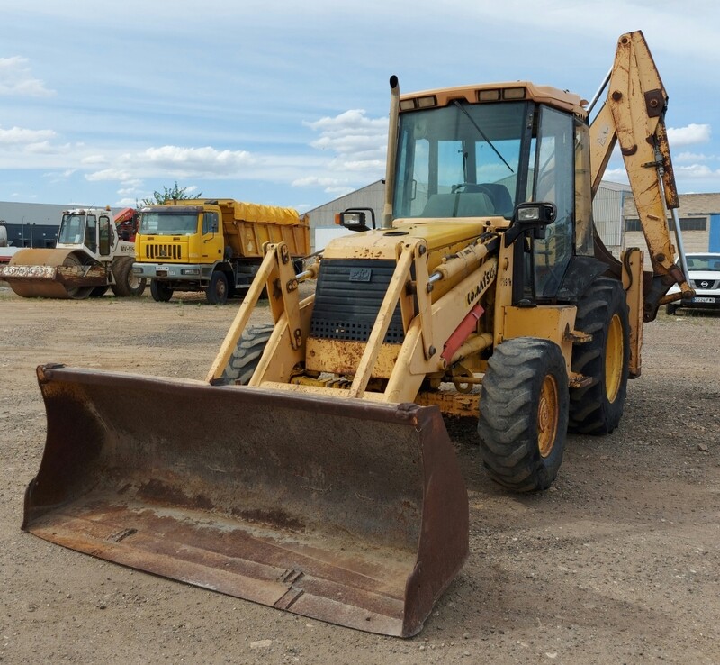 Retropala mixta Komatsu WB97R
