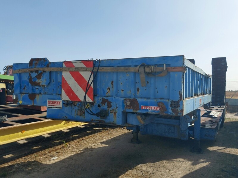 Gondola cama baja extensible 3 ejes TRABOSA GMO603