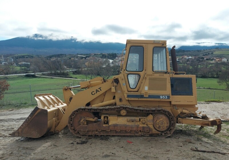 Pala cargadora CATERPILLAR 953 con ripper