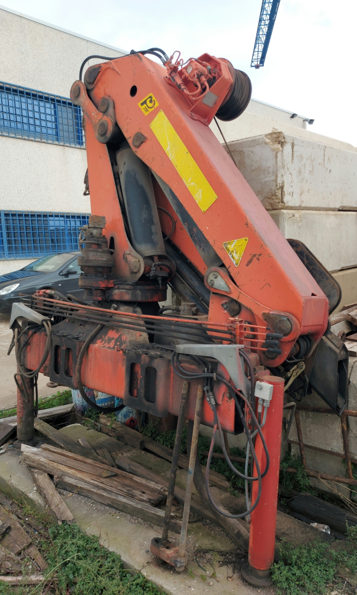 Grua PALFINGER  PK22000 C