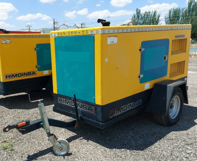Generador HIMOINSA 100 Kva insonorizado