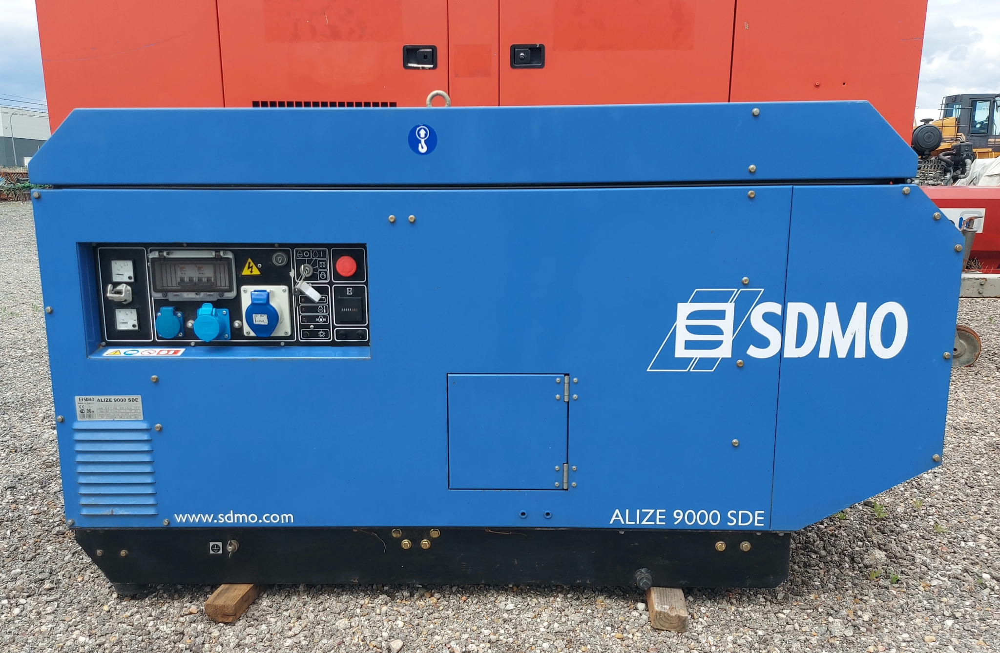 Generador SDMO 10 kva insonorizado 