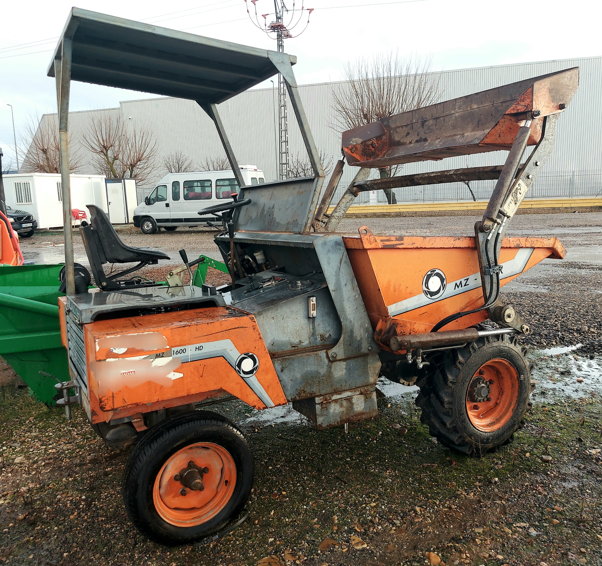 Dumper autocargable MZ-IMER 1600 kg