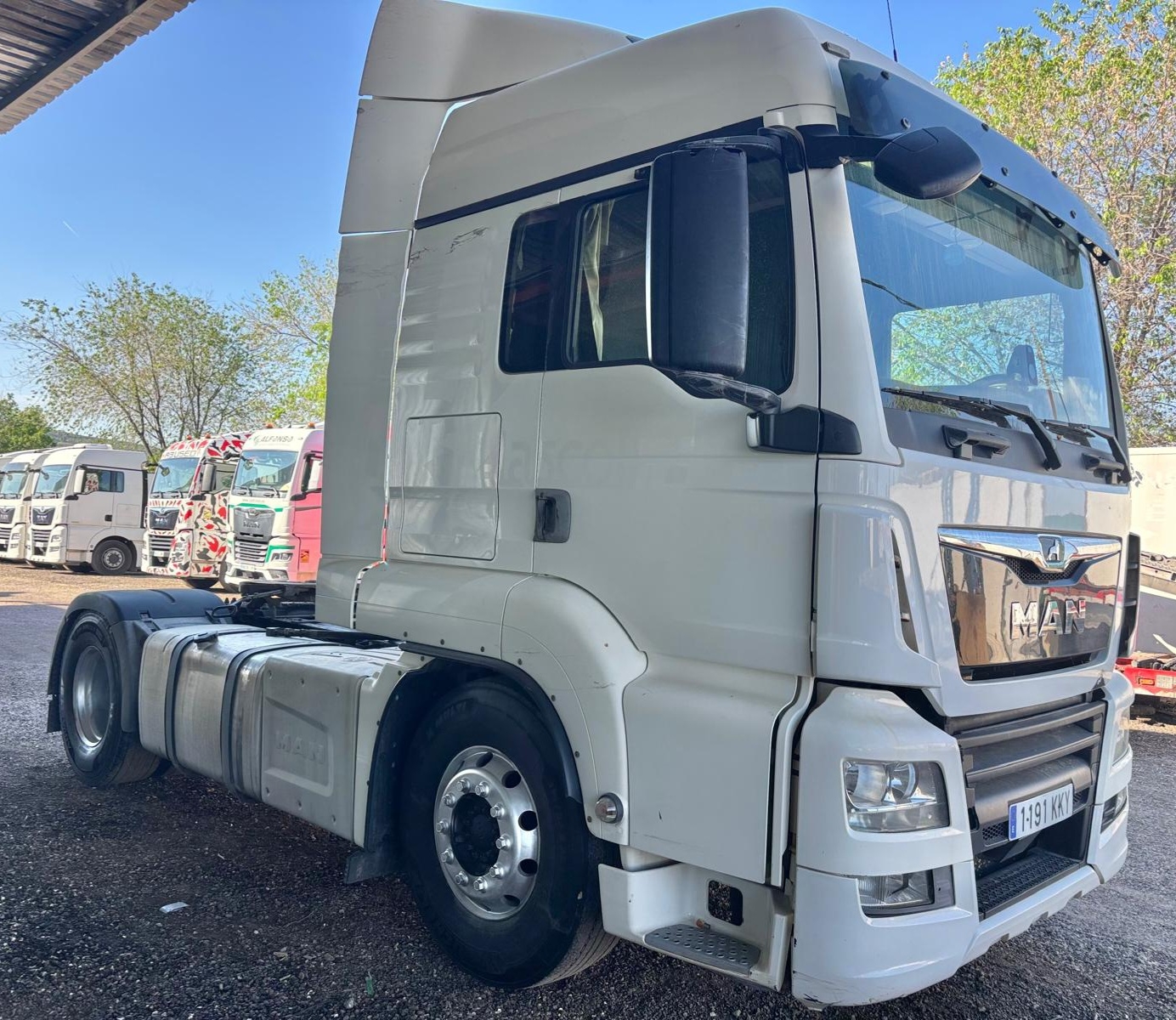 Tractora MAN TGX 18.500 Equipo hidraulico