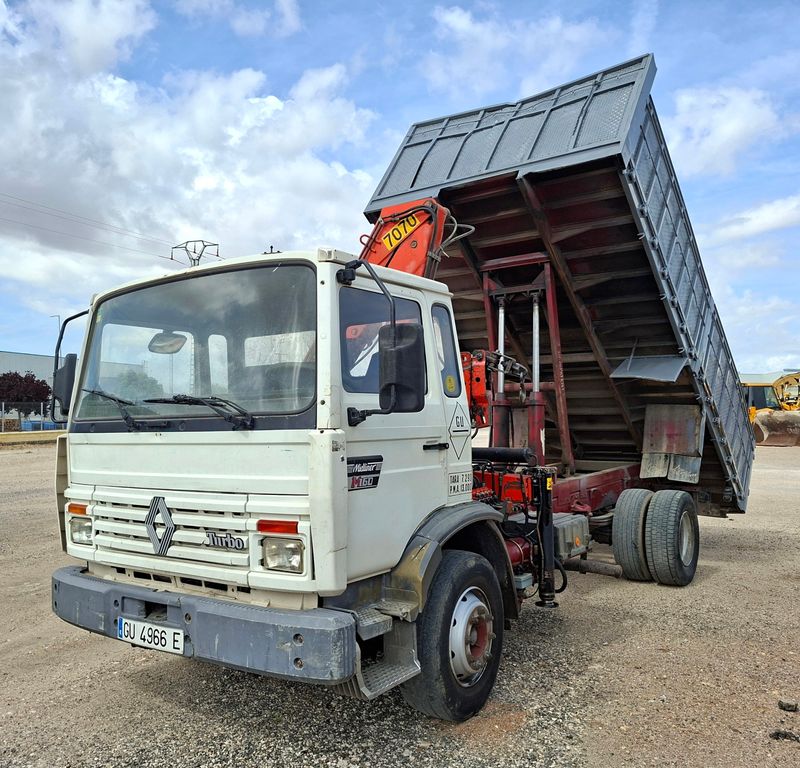 Camion grua basculante Renault Midliner M160
