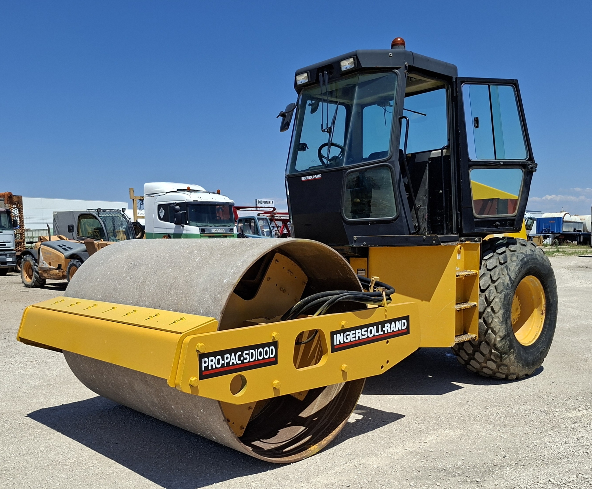 Rodillo compactador INGERSOLL RAND SD100D PRO-PAC  11 Toneladas