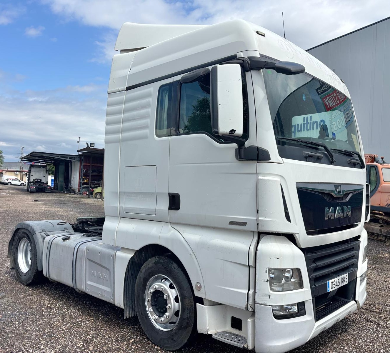 Tractora MAN TGX 18.500 Equipo hidraulico