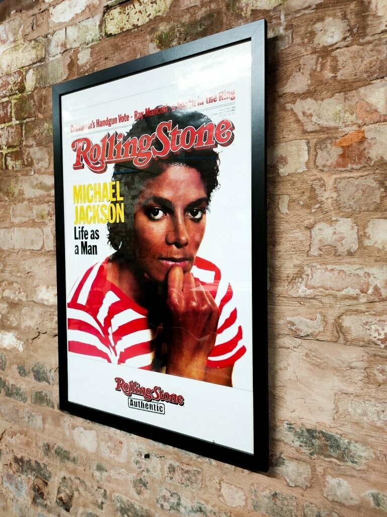 Rolling Stone Michael Jackson Poster 1983