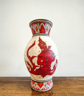 Oriental Terracotta Vase
