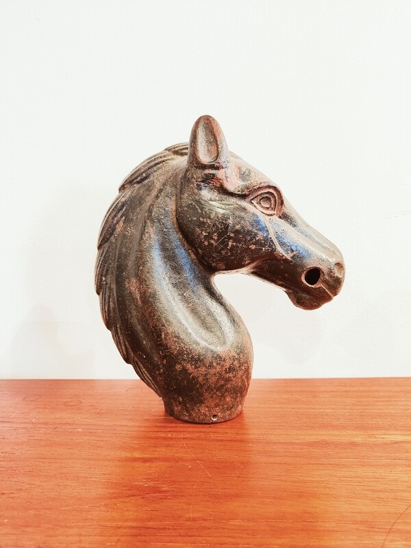 Cast Iron Decorative Horse Head