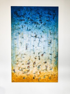 'Heatwave' Large Acrylic on Canvas