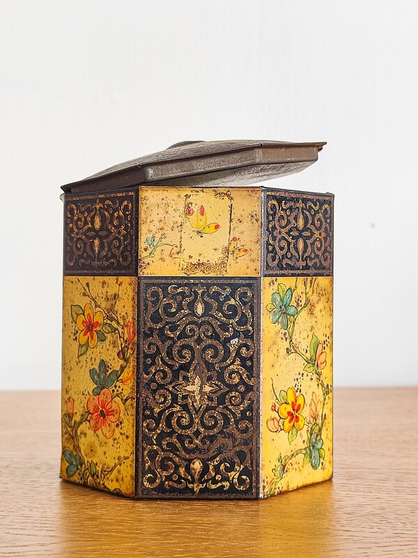 Asian Hexagonal Tea Caddy
