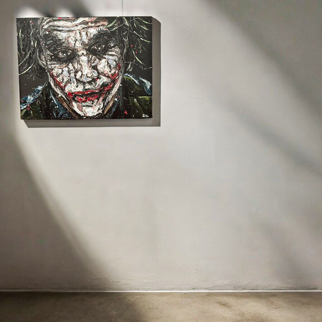 Paul Oz Artwork - Joker ‘Smile Because It Confuses People’ No.37/50