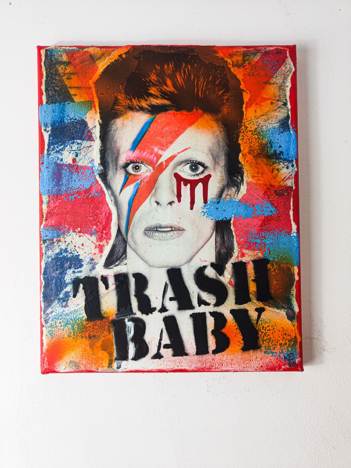 'Trash Baby' Pop Art by Nick Beedles