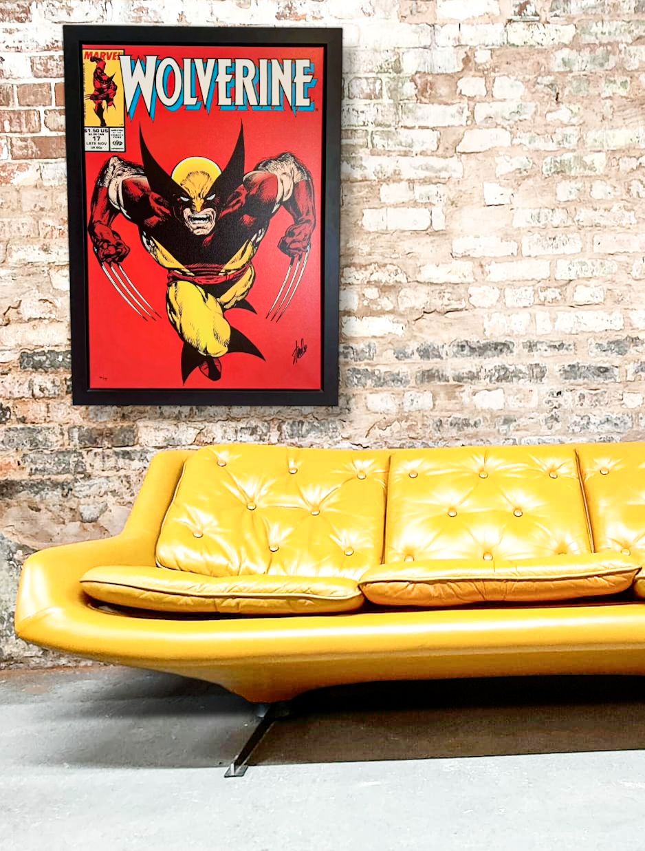 Marvel Boxed Canvas Wolverine Edition Signed by Stan Lee
