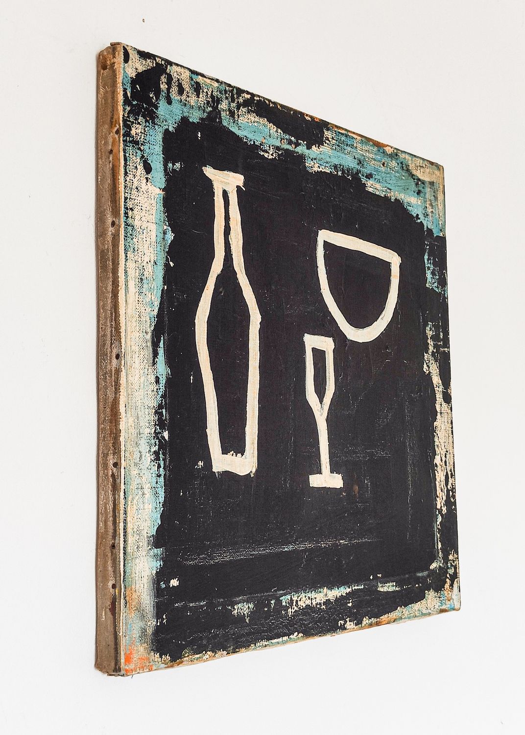 Terence Robert Wood Abstract Oil on Canvas