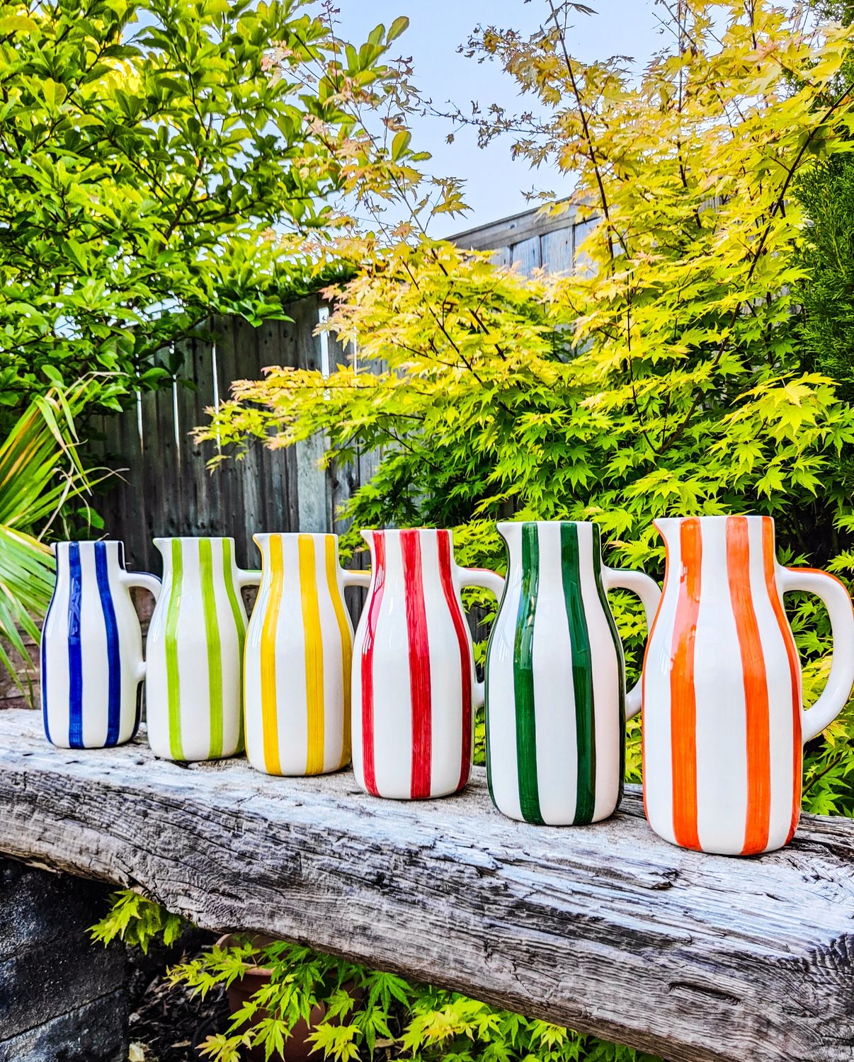 Hand Painted Portuguese Ceramic Pitcher