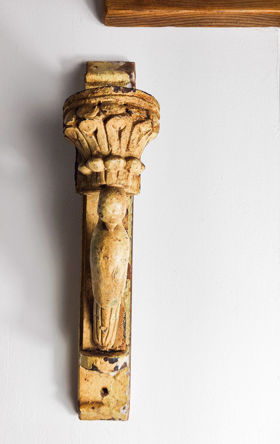 Circa 1900s Parrot Wall Sconce