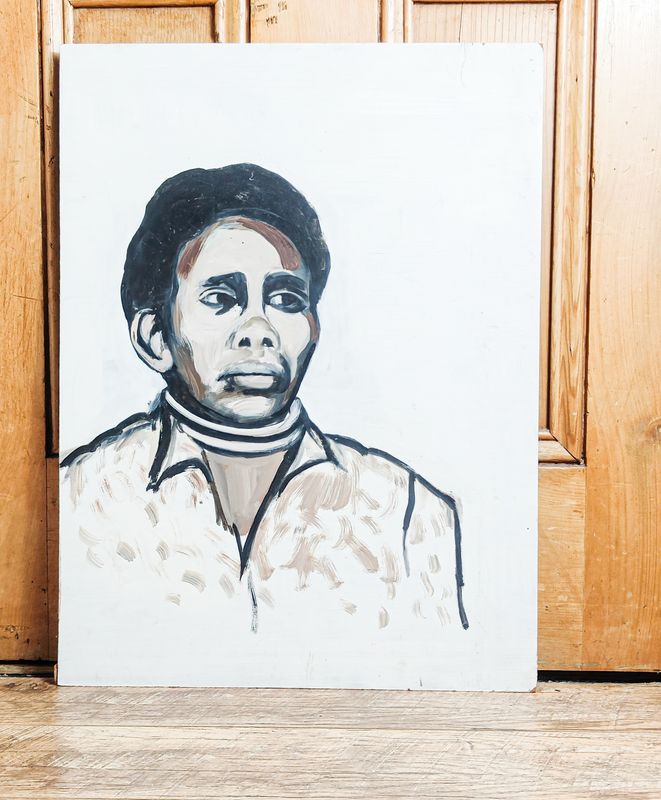 1970s Studio Art on Board