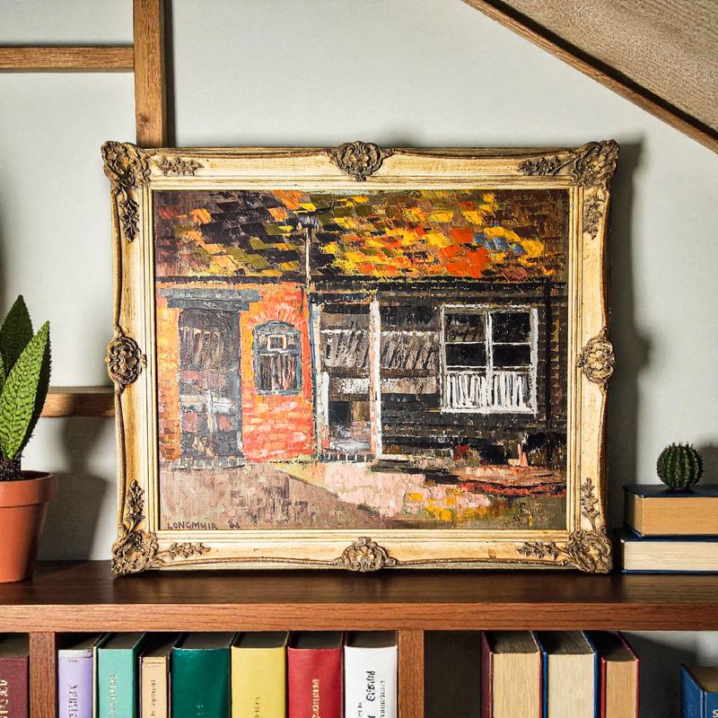 Oil on Canvas 'The Barn' 1964