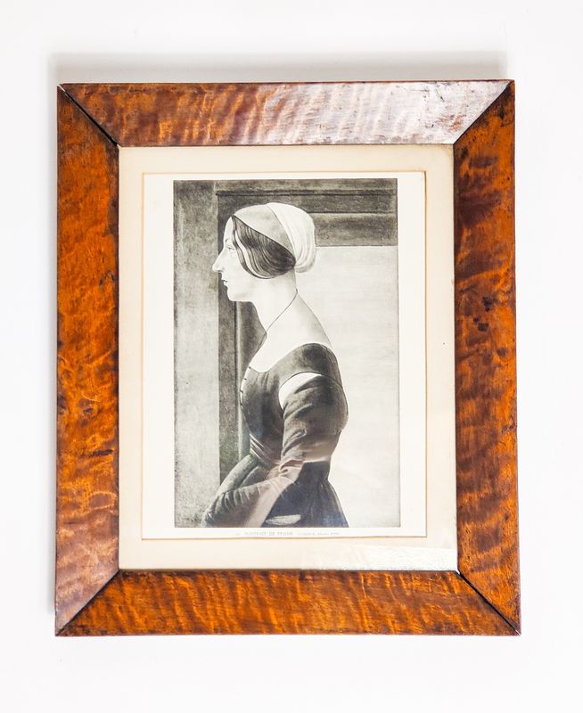 Sandro Botticelli 'Portrait of a Young Women' Engaving