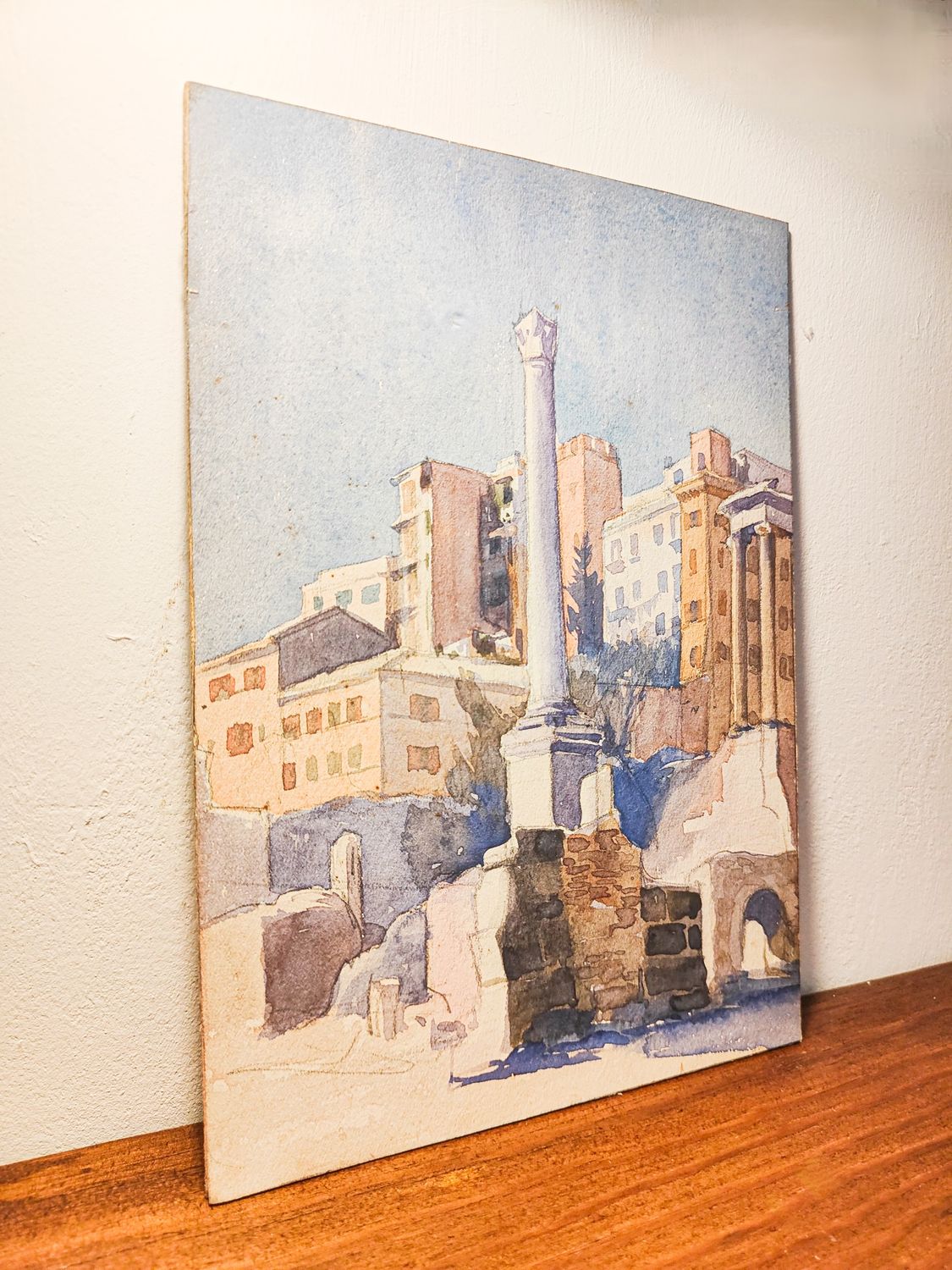 Antique Grand Tour Style Watercolour