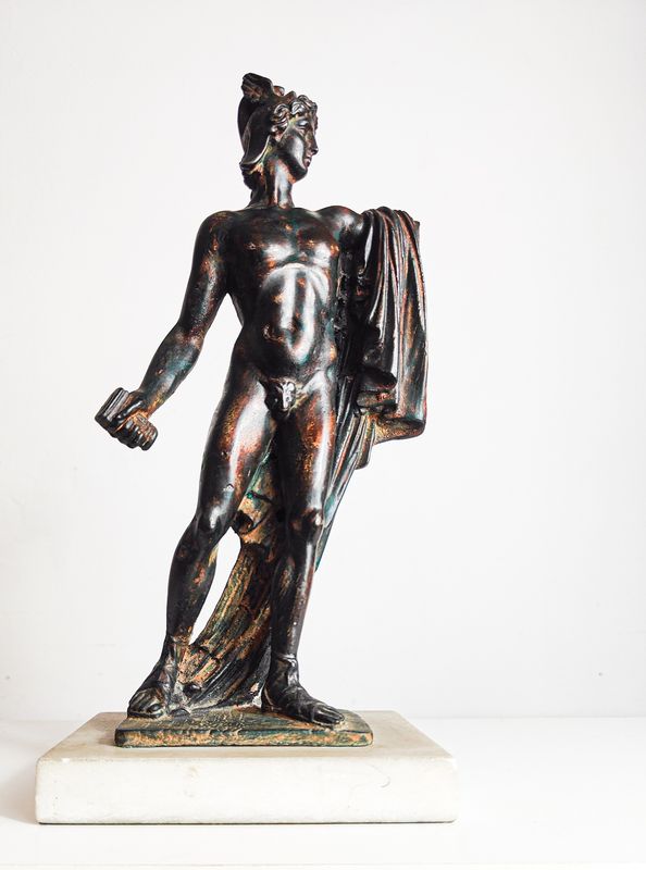 ​19th Century Grand Tour Bronze of "Perseus Triumphant" After Antonio Canova