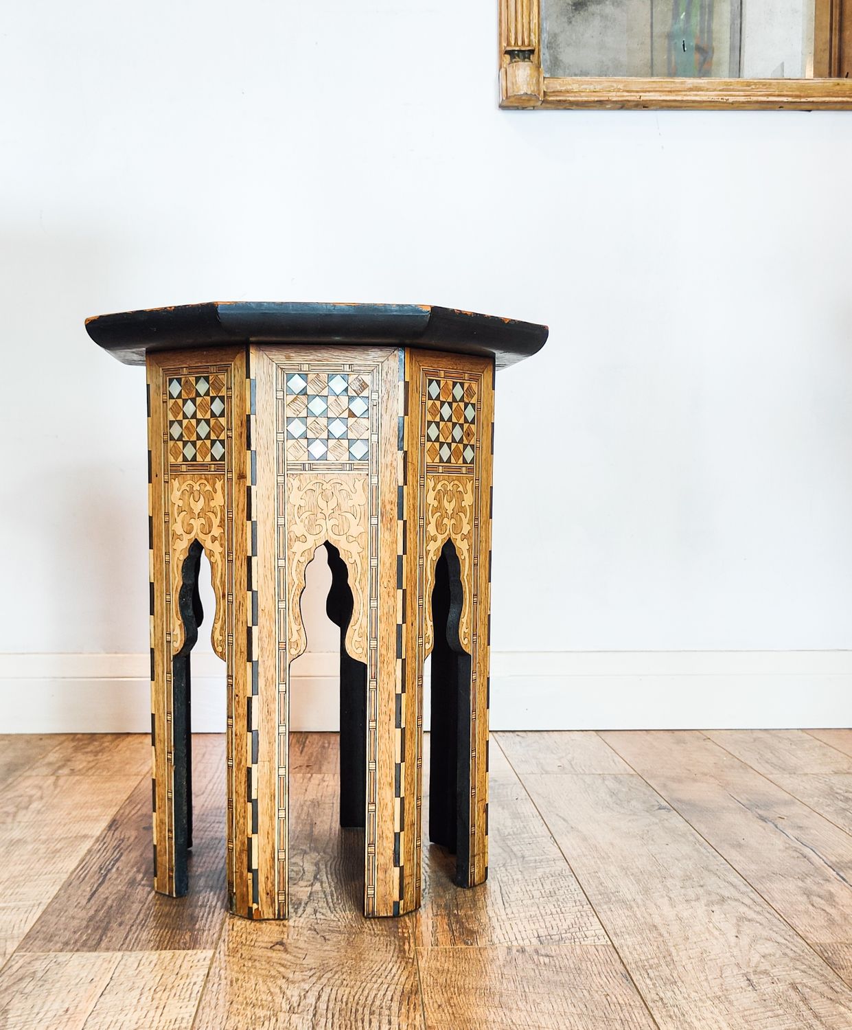 Moorish Mother of Pearl Liberty & Co Late 19th Century Table
