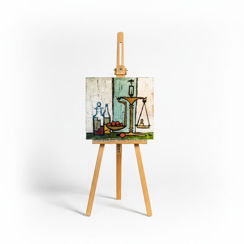  "Still Life with Balance Scales" Original Painting by Colin Ruffell