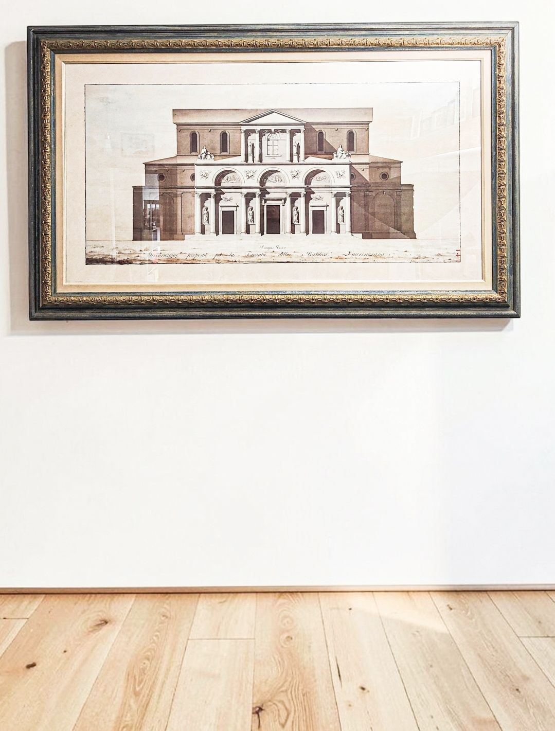 Framed Architectural Facade Print Proposed Design for San Lorenzo Basilica (Florence, Italy) Framed Architectural Facade Print Proposed Design for San Lorenzo Basilica (Florence, Italy)