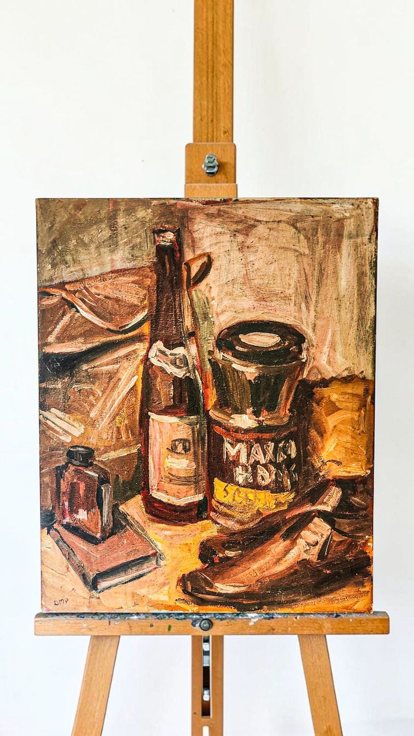 Original oil painting by Diana Margaret Perowne (1934–2020).