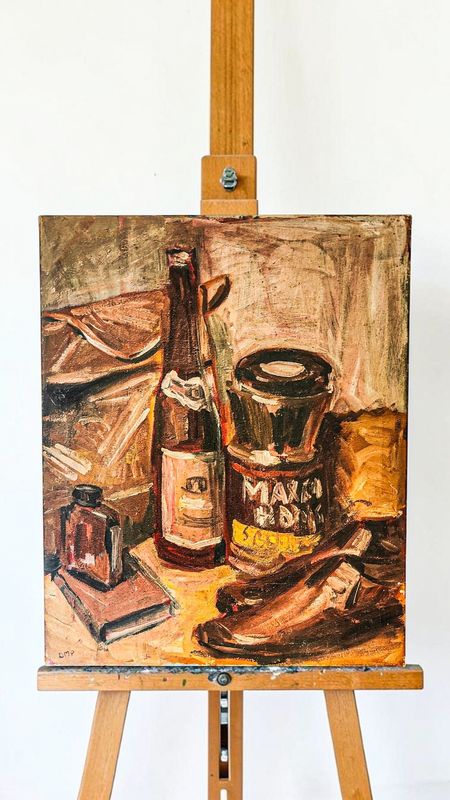 Original oil painting by Diana Margaret Perowne (1934–2020).