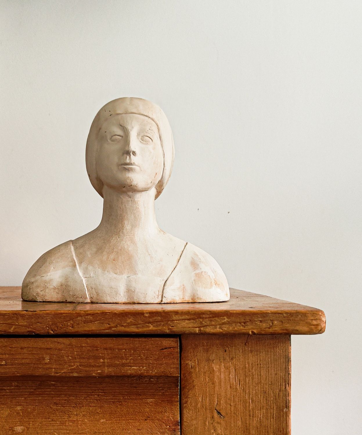 French Plaster Bust After Francesco Laurana’s Unknown Princess