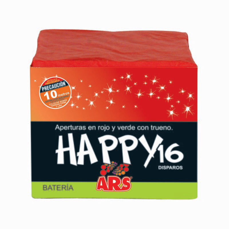 BATERÍA HAPPY 16 DISPAROS