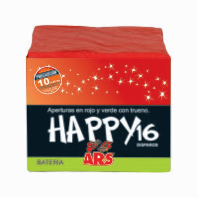 BATERÍA HAPPY 16 DISPAROS