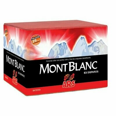 BATERÍA MONTBLANC 63 DISPAROS