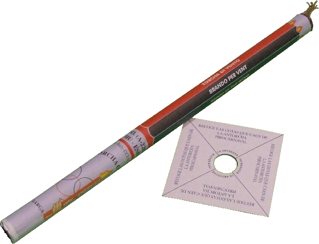 ANTORCHA PARAFINA 2 HORAS DURACIÓN