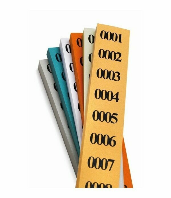 TIRAS DE RIFA 10.000 NÚMEROS