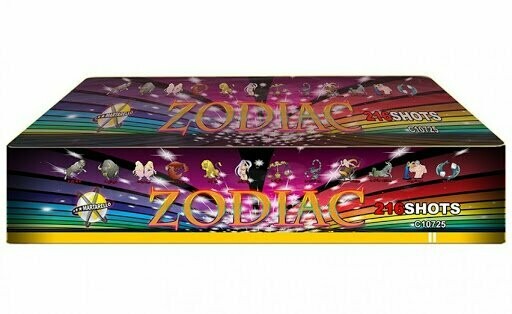 BATERÍA ZODIAC 216 DISPAROS